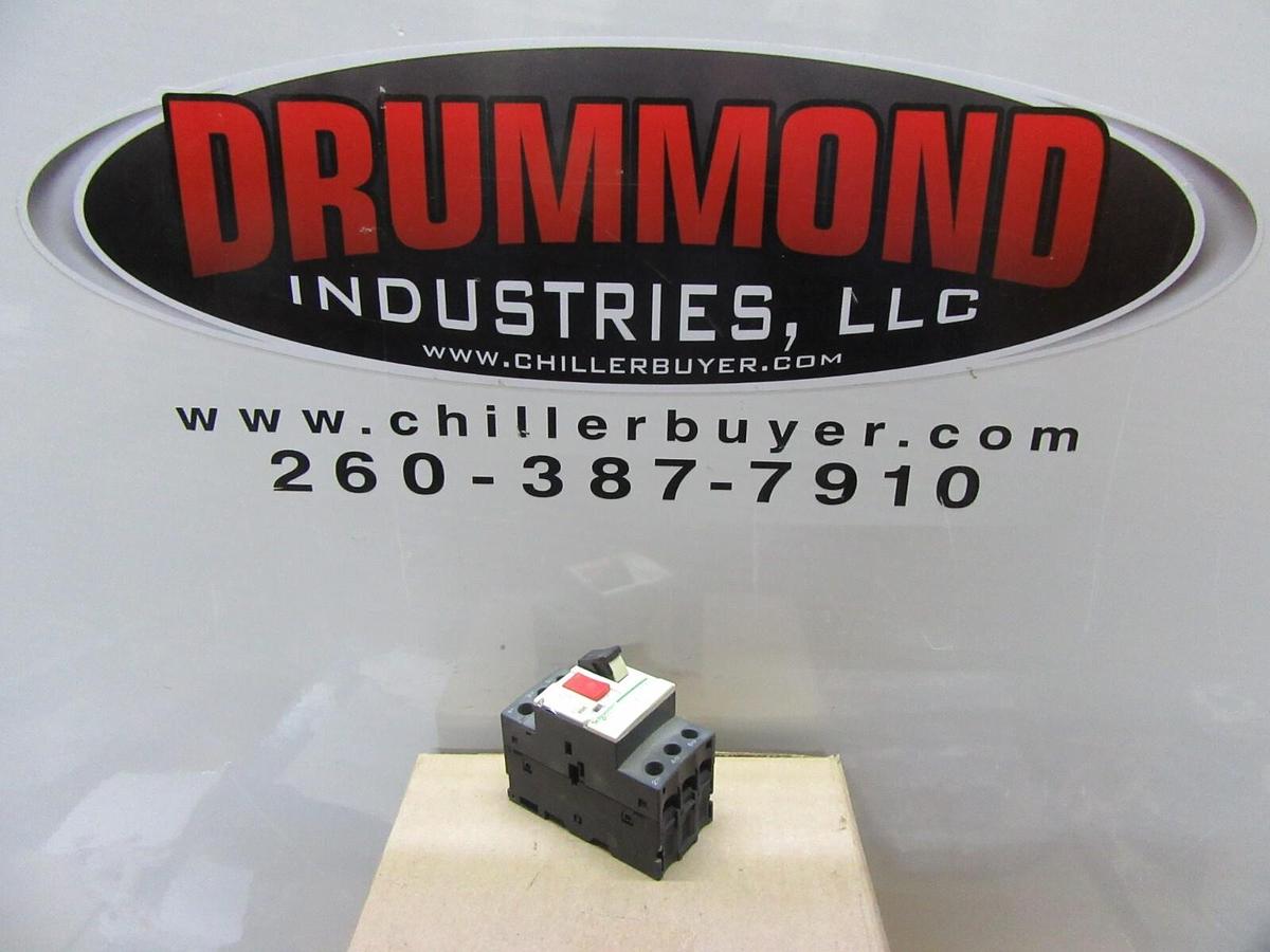 Used SCHNEIDER MANUAL MOTOR STARTER GV2ME08 2.5-4 AMP 600 VAC 3 HP **WARRANTY**
