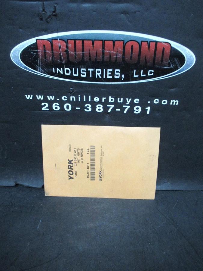 NEW SURPLUS YORK GASKET O-RING KIT 028-08312-001 **WARRANTY INCLUDED**