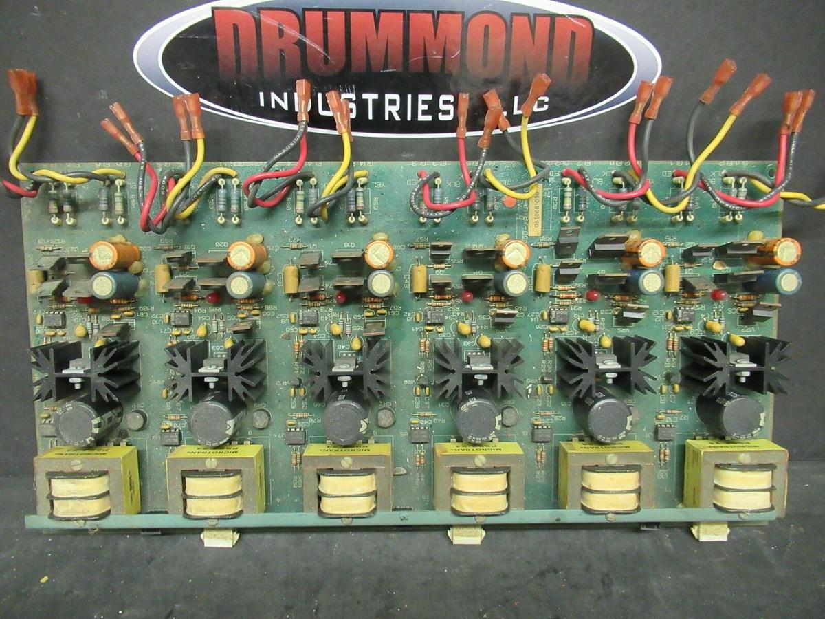 Used YORK VFD/VSD RECTIFIER CONTROL BOARD 031-01787-000 REV. A