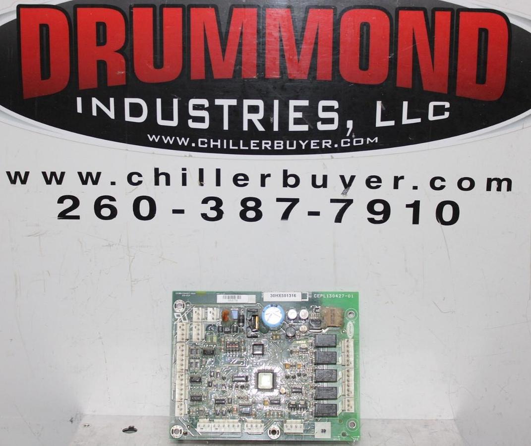 Used CARRIER HVAC CONTROL CIRCUIT BOARD CEPL130427-01 30HX501316 CEBD430427-06A