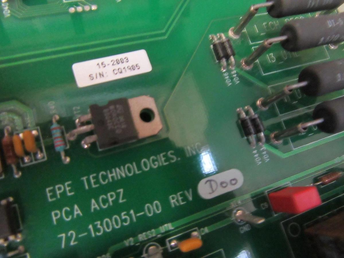 Used EPE TECHNOLOGIES ACPZ CIRCUIT BOARD 72-130051-00 REV D00