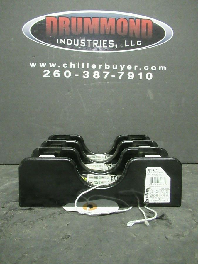 Used LITTELFUSE FUSE HOLDER LH60060-3C FOR 60 AMP 600 V FUSES