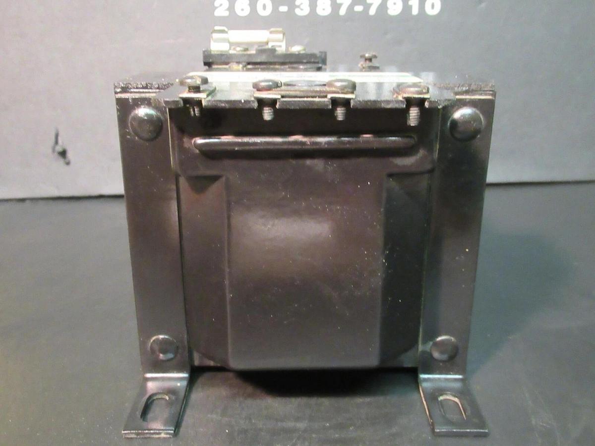 Used GENERAL SIGNAL HEVI-DUTY TRANSFORMER E380 0.38 KVA 240/480 VAC 60 HZ