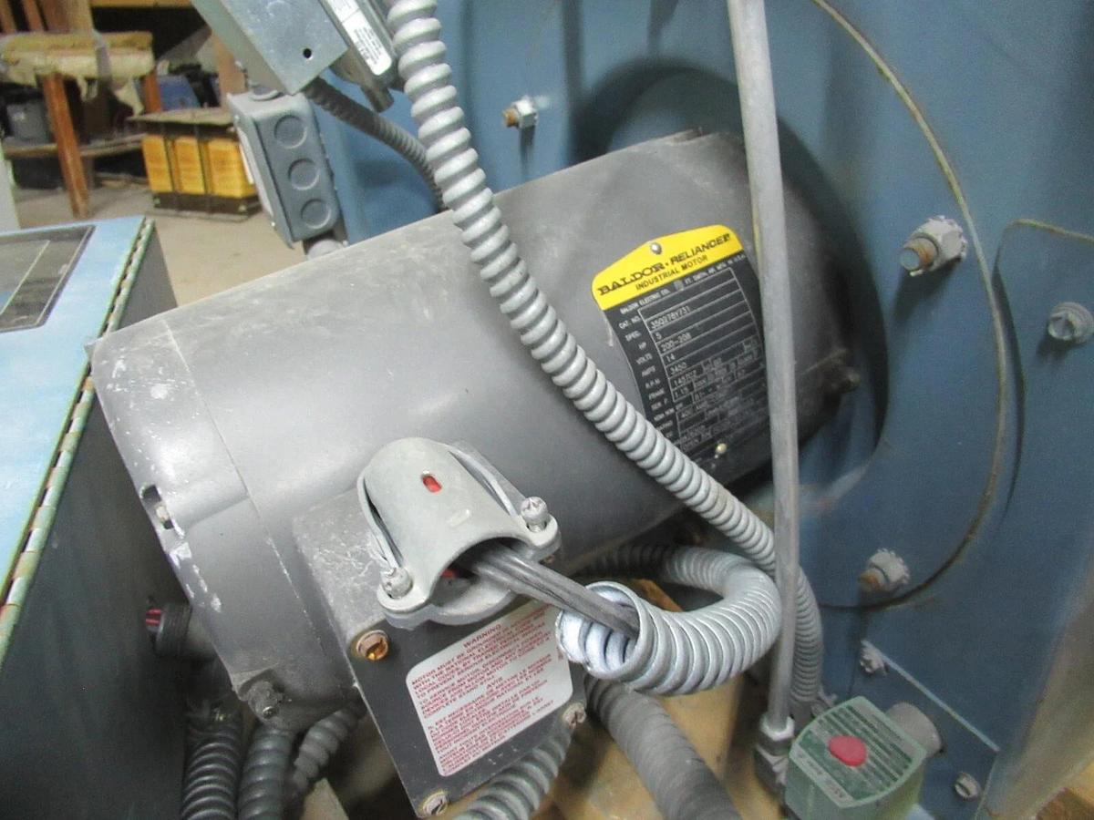 Used GORDON-PIATT NATURAL GAS BURNER TS10.2-G-50 3448 MBH 208 VOLT 14 AMP AR710049