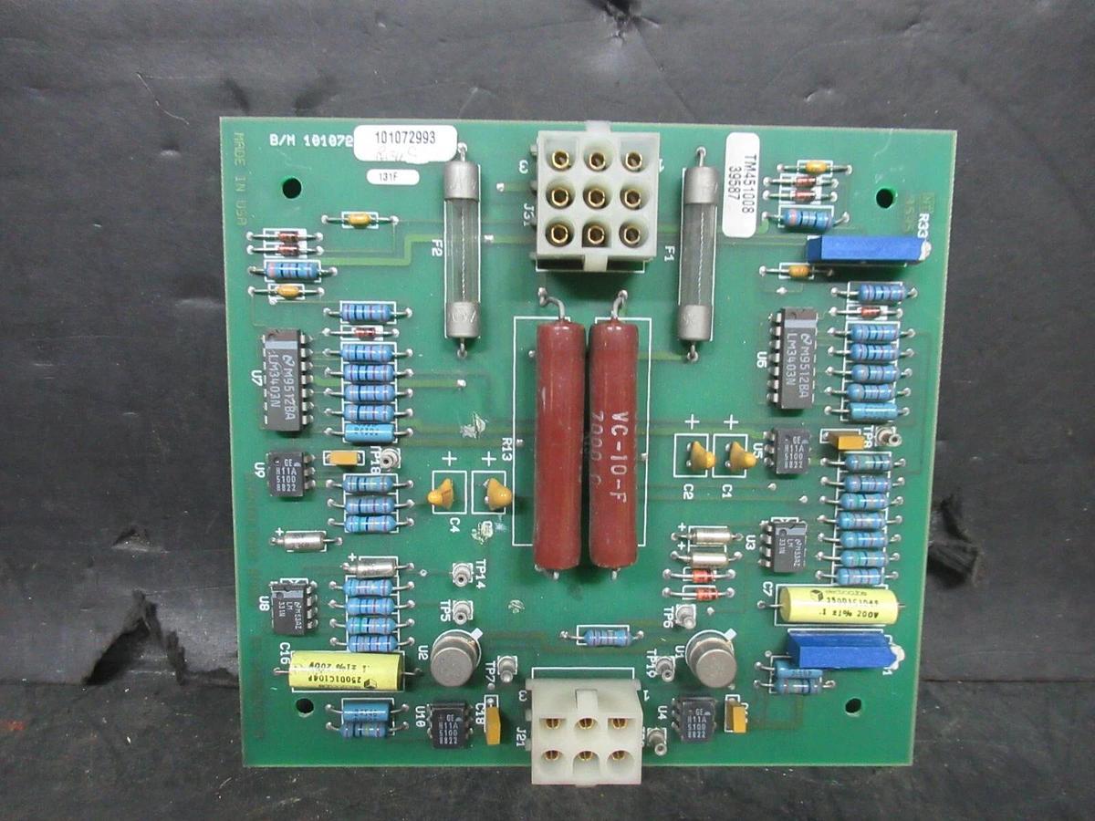 Used EXIDE SCANTEK HVDC CIRCUIT BOARD 101072993 REV. C EE 118302797-A