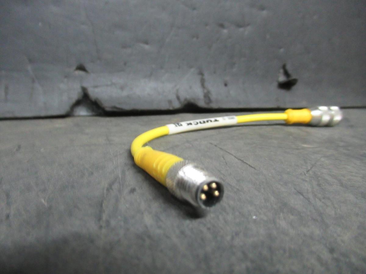 Used TURCK RK4.4T-0.2-PSG4M EUROFAST DUAL-ENDED CORDSET **WARRANTY INCLUDED**