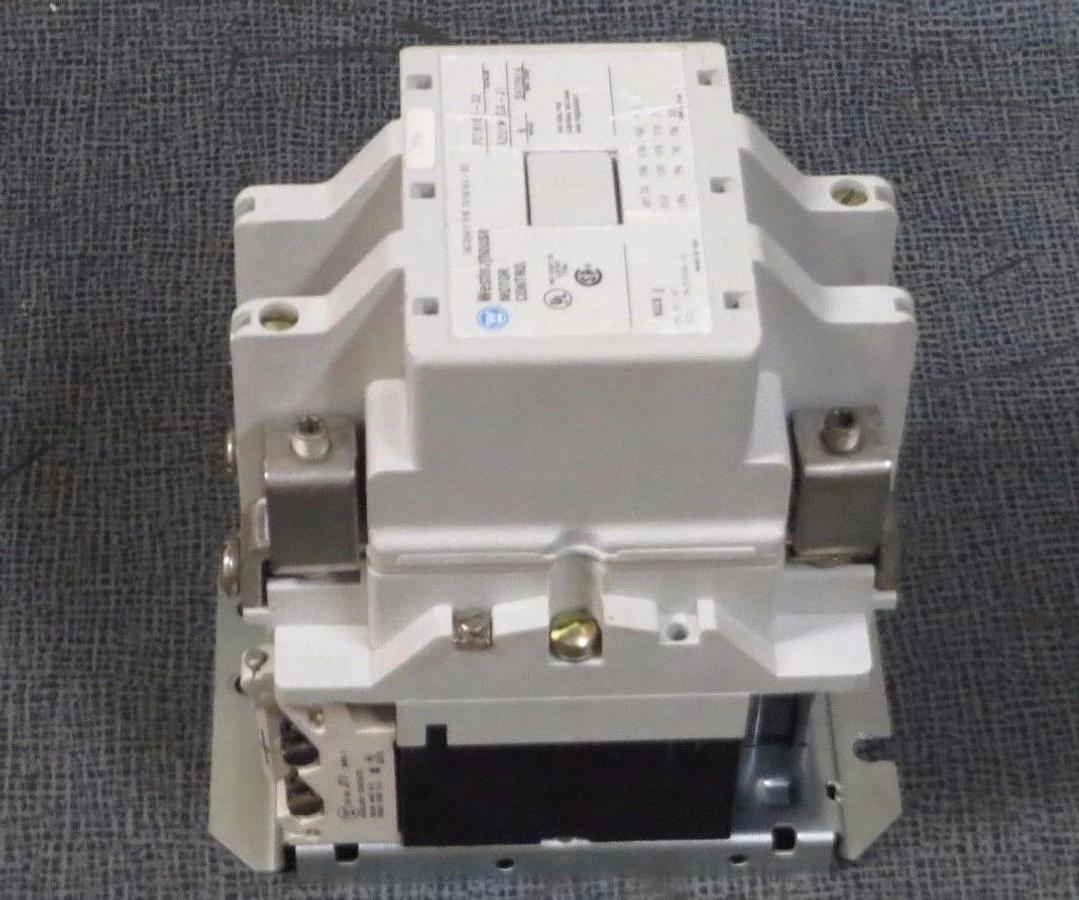Used WESTINGHOUSE MOTOR CONTACTOR A201KECA-J1 SIZE E 120 AMP 600 VAC COIL: 120 V