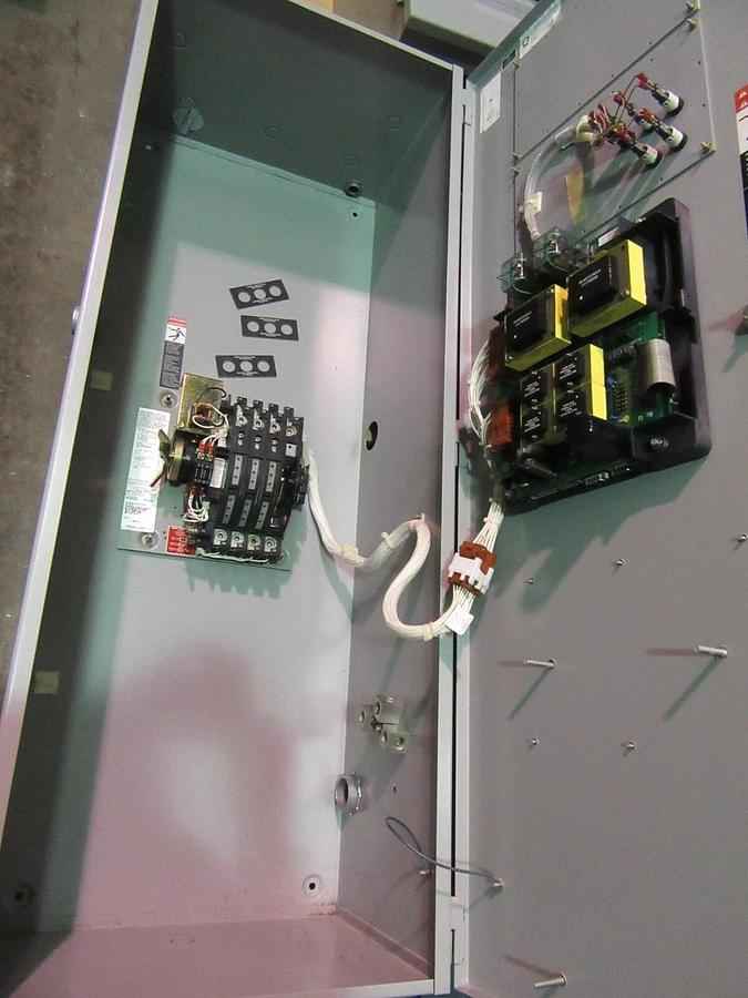 Used 150 AMP ASCO ATS AUTOMATIC TRANSFER SWITCH 480 VAC 3 PH D07ATSC30150N50C