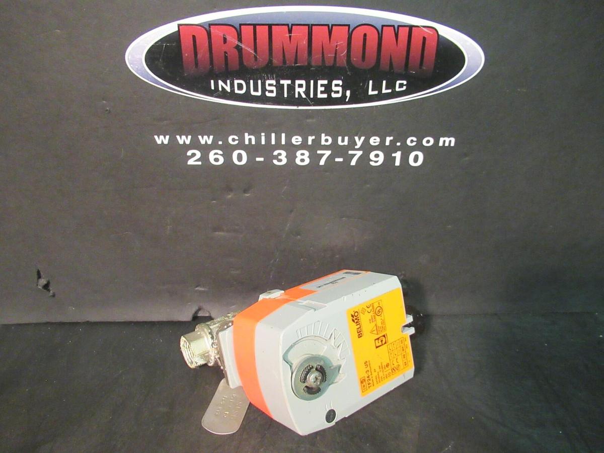 Used BELIMO 3-WAY SPRING ACTUATOR TF24-3 24 VAC 2.5 WATT 600 PSI NEMA 2 CLASS 2