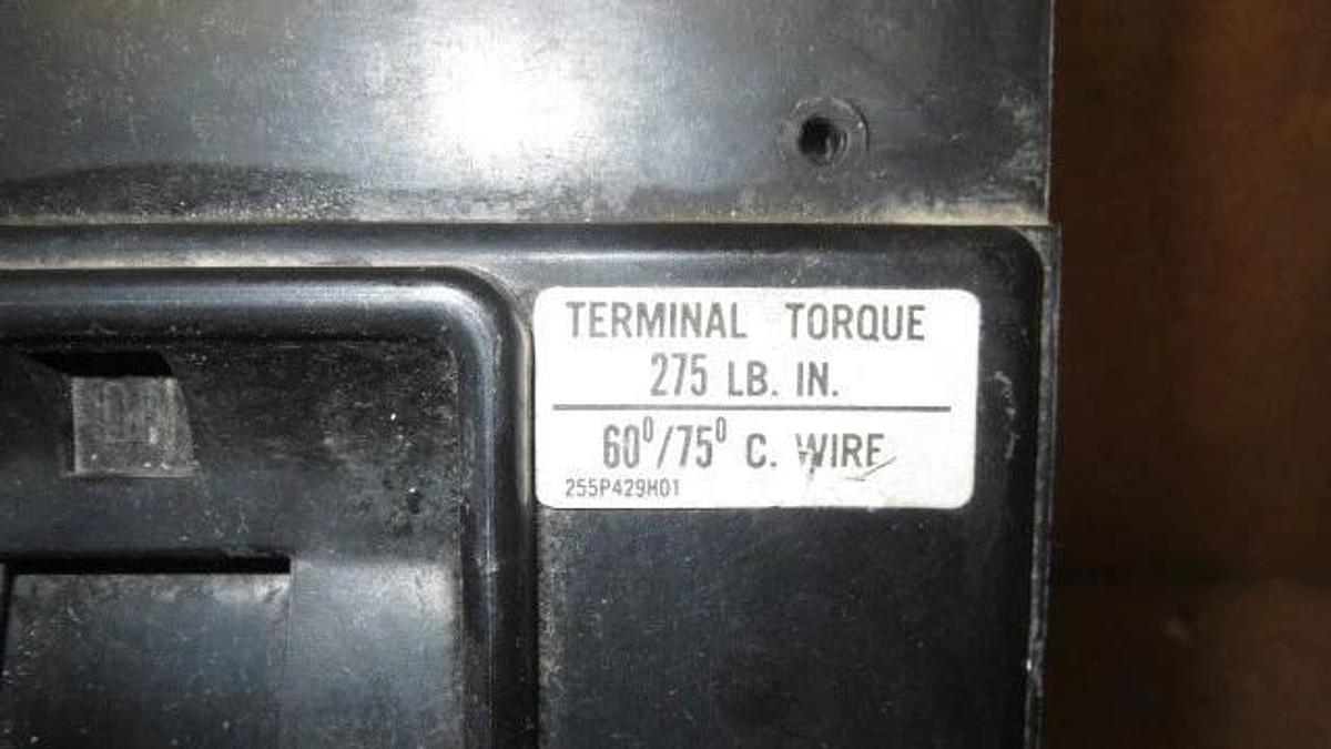 Used 400 AMP WESTINGHOUSE BREAKER 600 VOAC WITH 400 AMP TRIP: MCP534000C **WARRANTY**