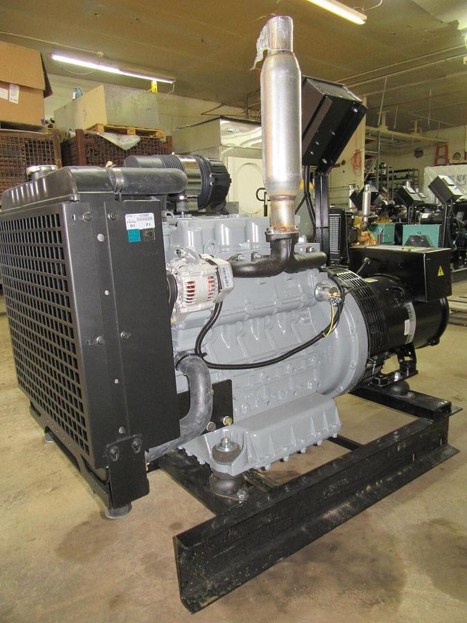 Refurbished 25 KW DIESEL KUBOTA GENERATOR 120/208V GENUINE STAMFORD NO WAIT IN STOCK