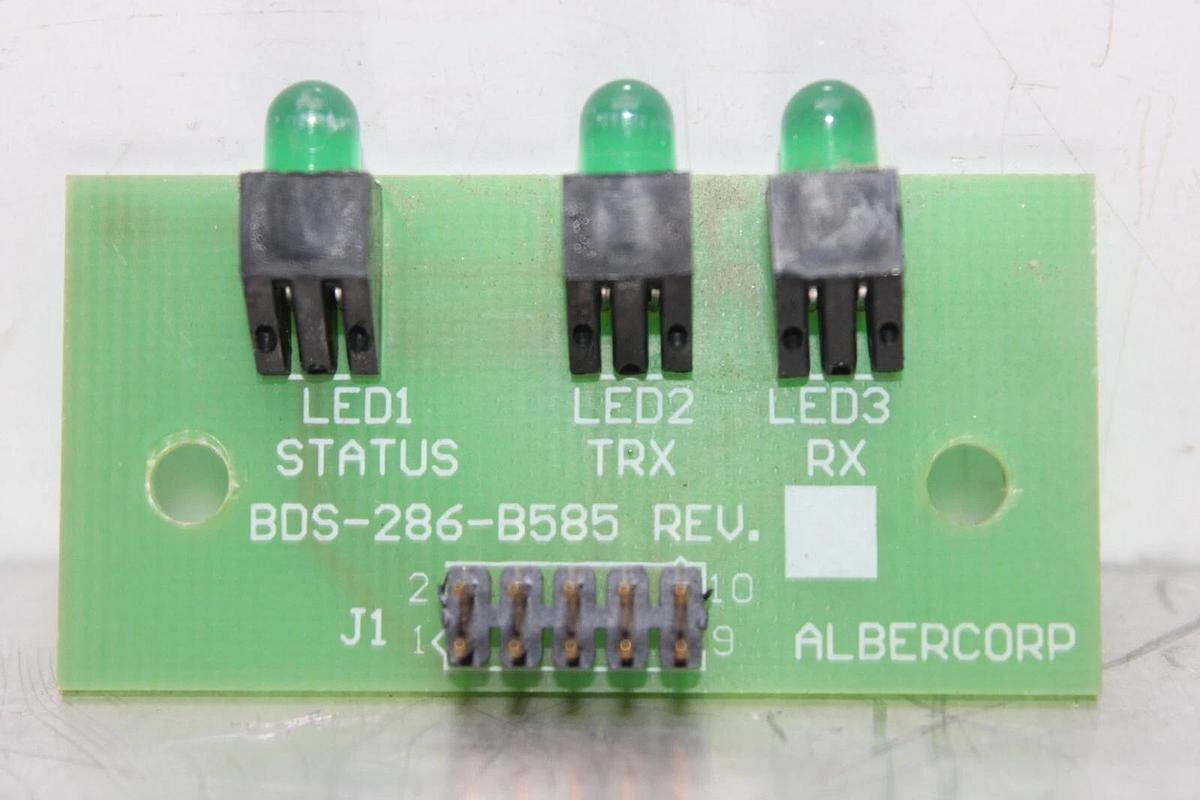 Used ALBERCORP CIRCUIT BOARD BDS-286-B585 **WARRANTY INCLUDED**