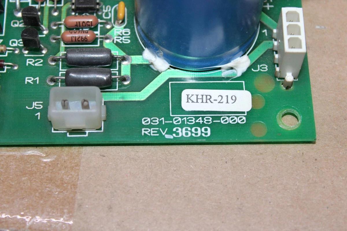 Used YORK CIRCUIT BOARD POWER SUPPLY BOARD 031-01348-000 REV. 3699