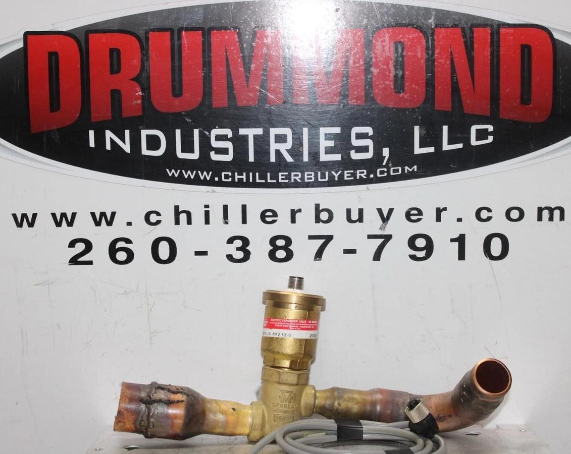 Used SPORLAN ELECTRIC EXPANSION VALVE SERI-JS M12 10'-S