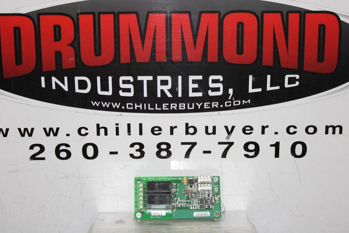 Used TRANE UCP3 DUAL RELAY OUTPUT BOARD X13650733-05 REV. D 6400-1106-03 REV. C