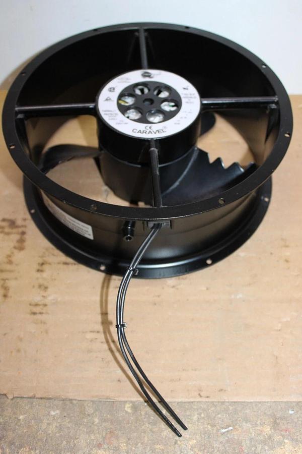 Used COMAIR ROTRON CARAVEL COOLING FAN CLE2L2 020188 115 VAC 1 PH .48/.50 A 50/60 HZ