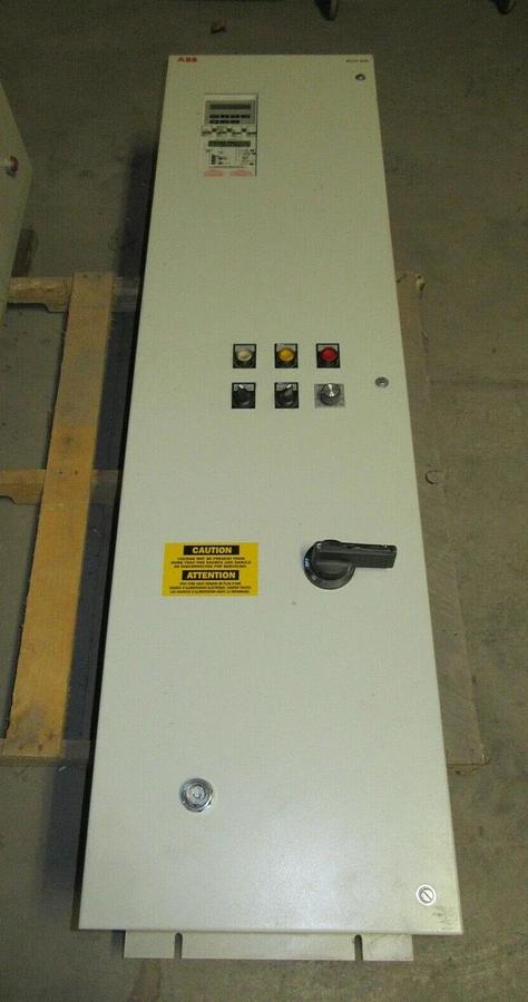 Used ABB VARIABLE SPEED DRIVE H501023400 ACH501-025-4-00P2 INPUT: 480V OUTPUT: 25 HP