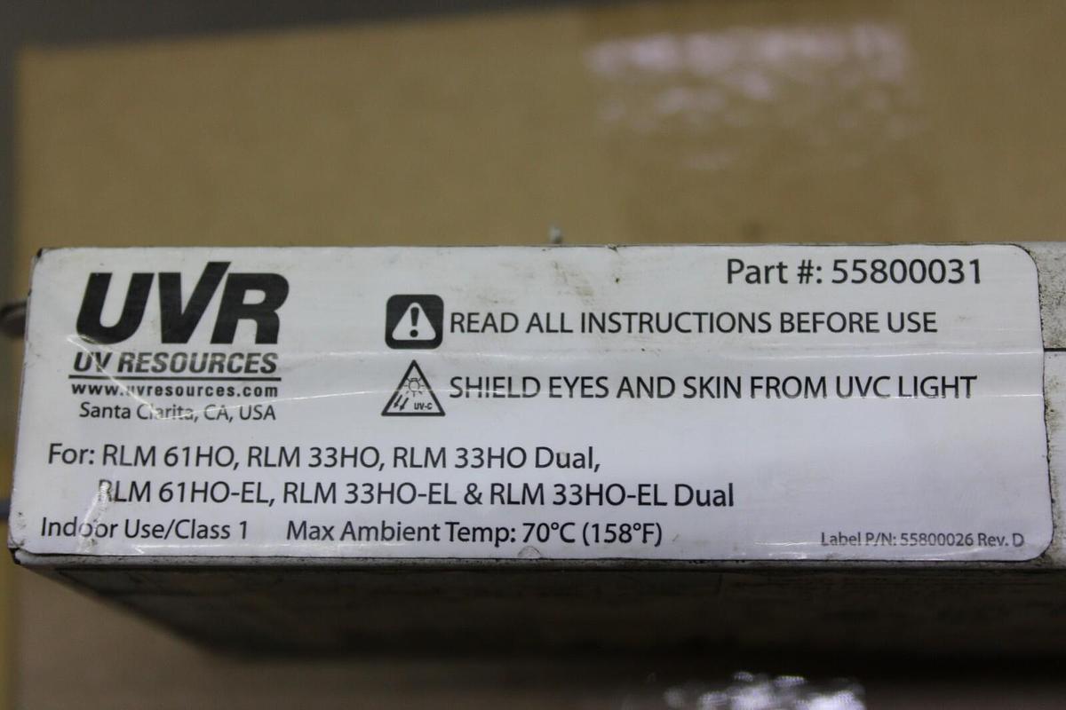 Used PHILIPS ADVANCE PURE VOLT IUV-2S60-M4-LD 4435-290-28842 REV. A 277 VOLT