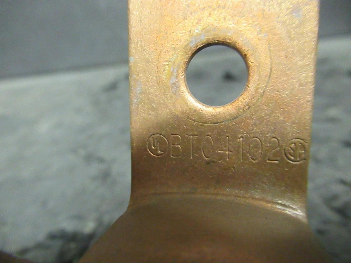 Used (4 QTY) BLACKBURN BKB SINGLE BARREL CONNECTOR TERMINAL LUG SET 4/0 - #2 BTC4102