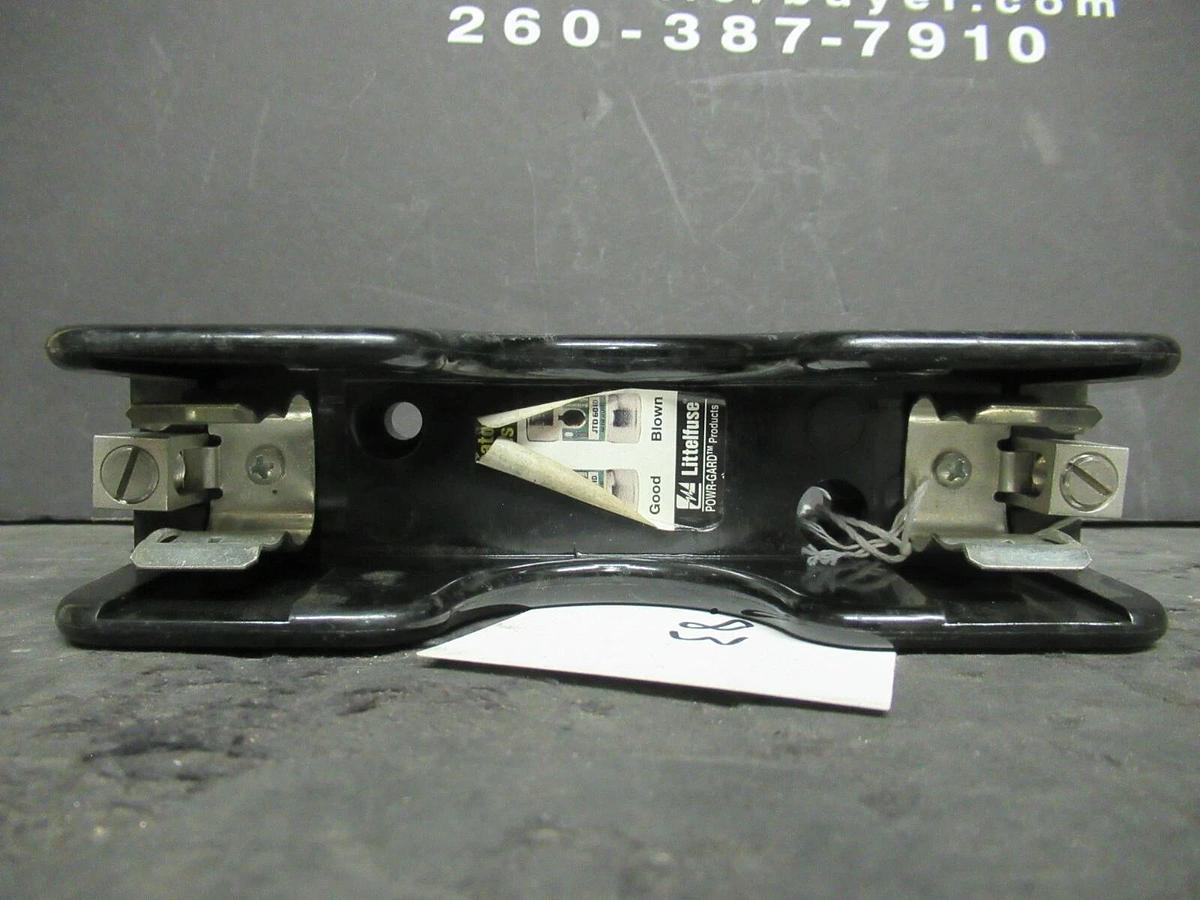 Used LITTELFUSE FUSE LUG SET LR60060-1C 600 VOLTS 60 AMP **WARRANTY INCLUDED!**
