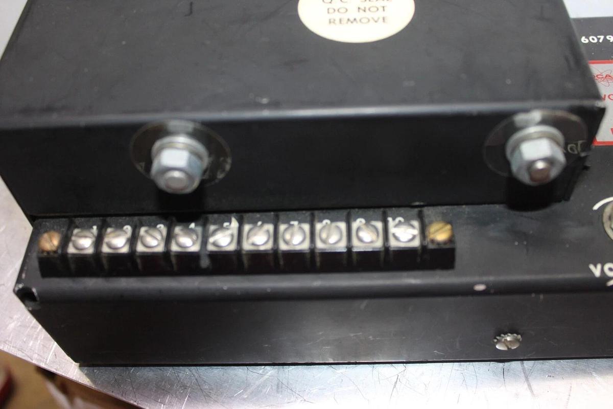 Used DCA VOLTAGE REGULATOR 6079-0001 **WARRANTY INCLUDED**