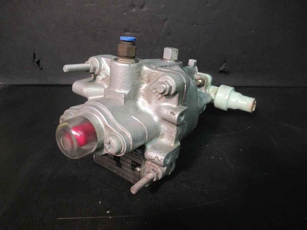 Used NIPPON DAYA AIR OPERATED STEEL VALVE HC14N-0841 DIAMETER: 15 MM CR DIAPHRAM