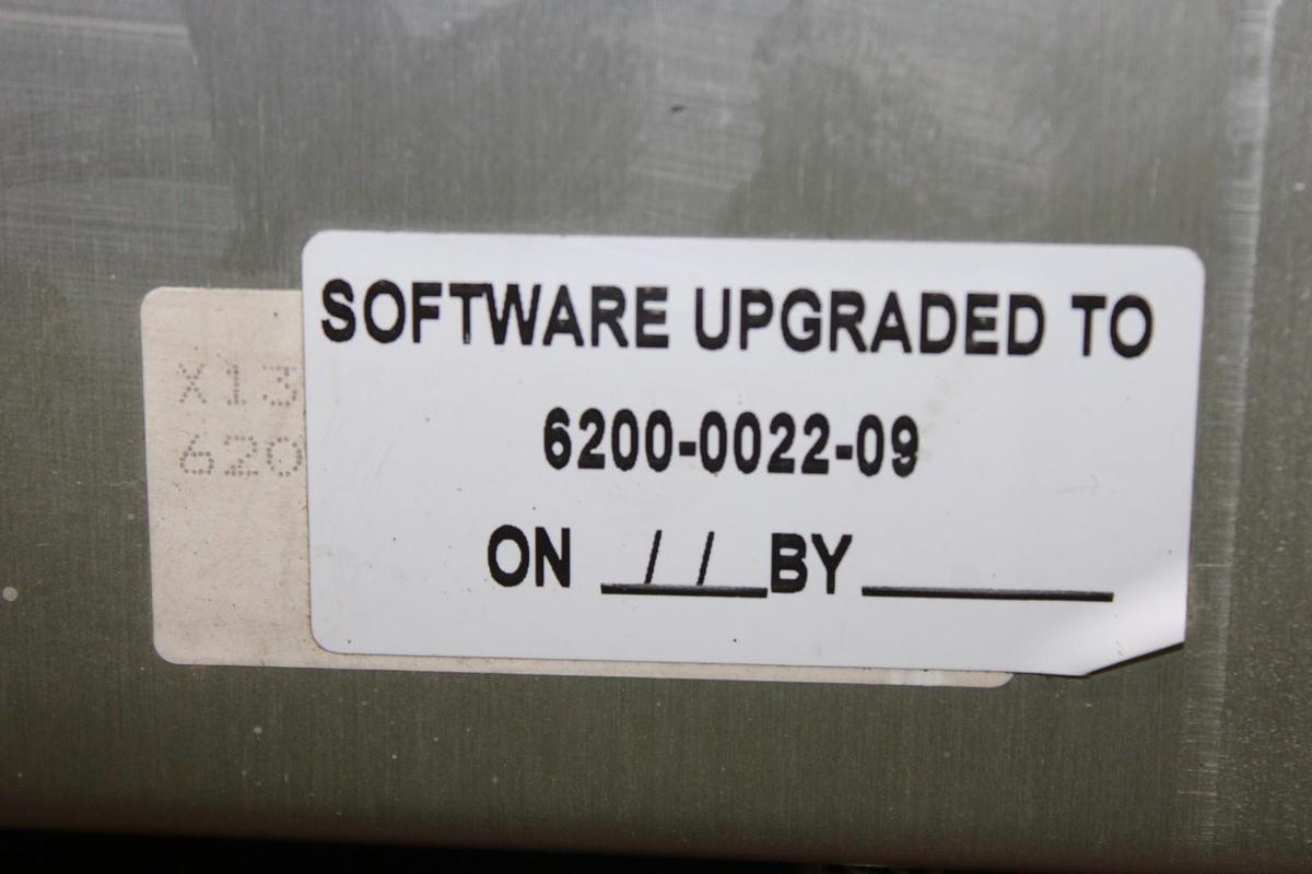 Used TRANE CHILLER MODULE 6400-0553-01 REV. F SOFTWARE: 6200-0022-09 **WARRANTY**