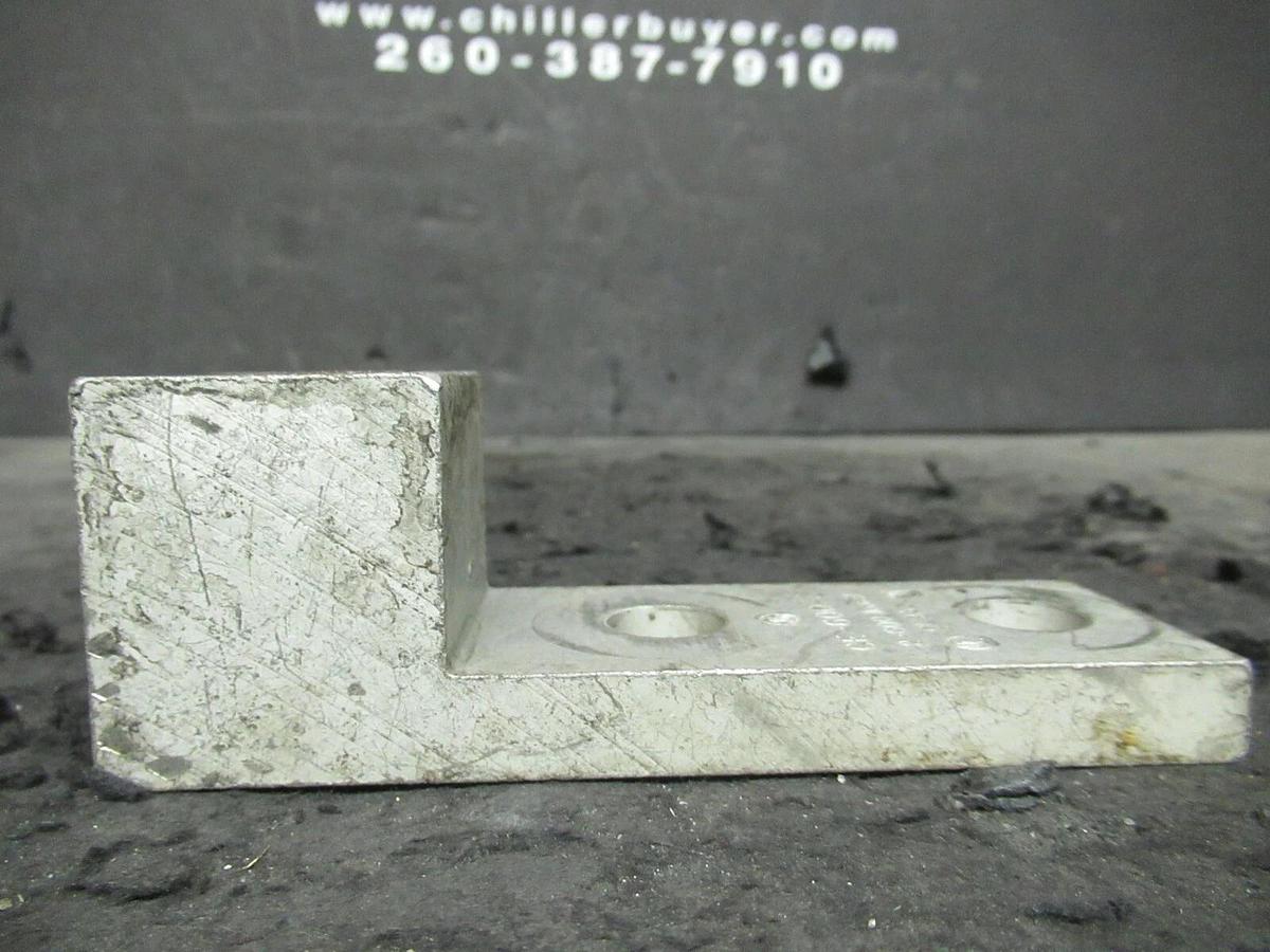 Used (3) QTY GE GE-600-2 1 SINGLE BARREL MECHANICAL CONNECTOR LUGS TAP 600 KCMIL - 2
