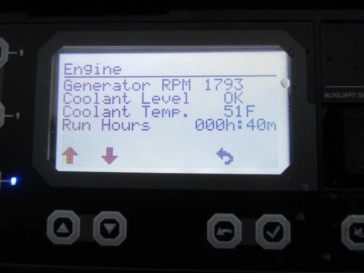 Used 80 KW DIESEL GENERATOR GENERAC 120/240V FPT BRAND NEW SOUND ENCLOSED VIDEO 50 KW