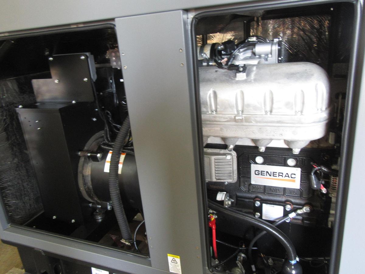 NEW 48 KW GENERATOR NATURAL GAS GENERAC 120/240V  SOUND ENCLOSED VIDEO 50 KW