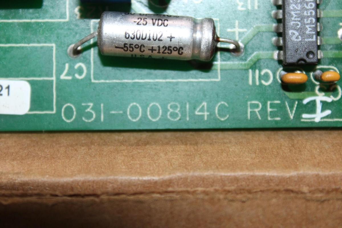 Used YORK  VSD STARTER CIRCUIT BOARD 031-00814C REV. I **WARRANTY**