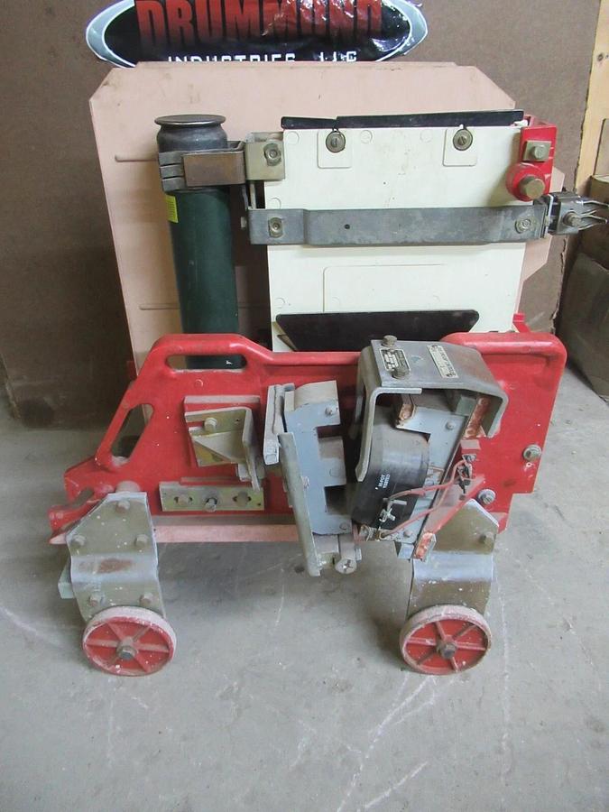 Used GENERAL ELECTRIC VACUUM CONTACTOR IC2814-220D32A2 400 AMP 4800 VOLT 0424X0417R01