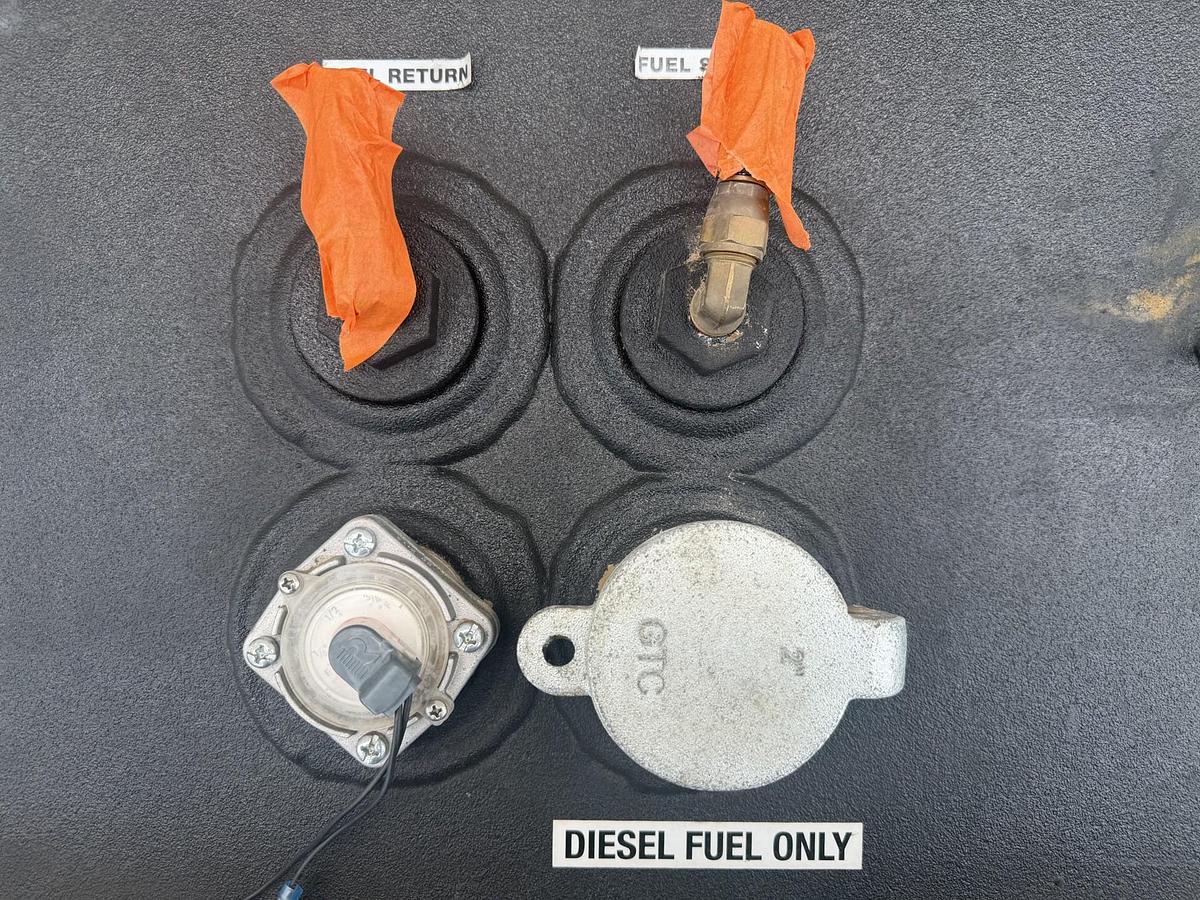 Used 210 GALLON SAUK / KOHLER FLAMMABLE LIQUID DOUBLE WALL DIESEL FUEL TANK