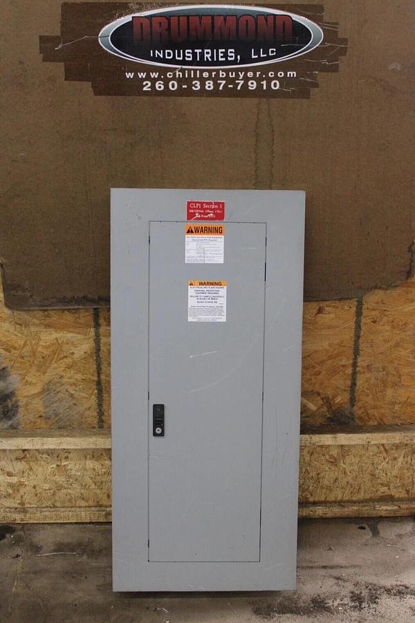 Used GENERAL ELECTRIC SERVICE PANELBOARD AB43B 225 AMP 208Y/120V 3-PHASE NEMA 1
