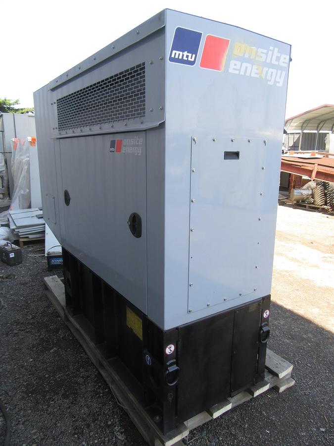 Used 20 KW DIESEL GENERATOR MTU 120/240 V 4LE1 ISUZU SOUND ENCLOSED 258 HRS  VIDEO