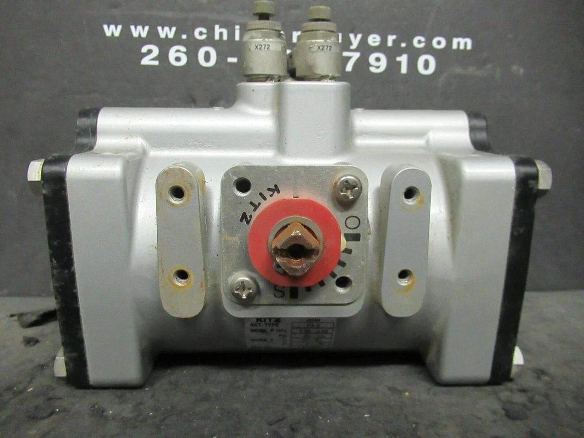 Used KITZ PNEUMATIC VALVE ACTUATOR FA-2 60-100 PSI **WARRANTY INCLUDED**