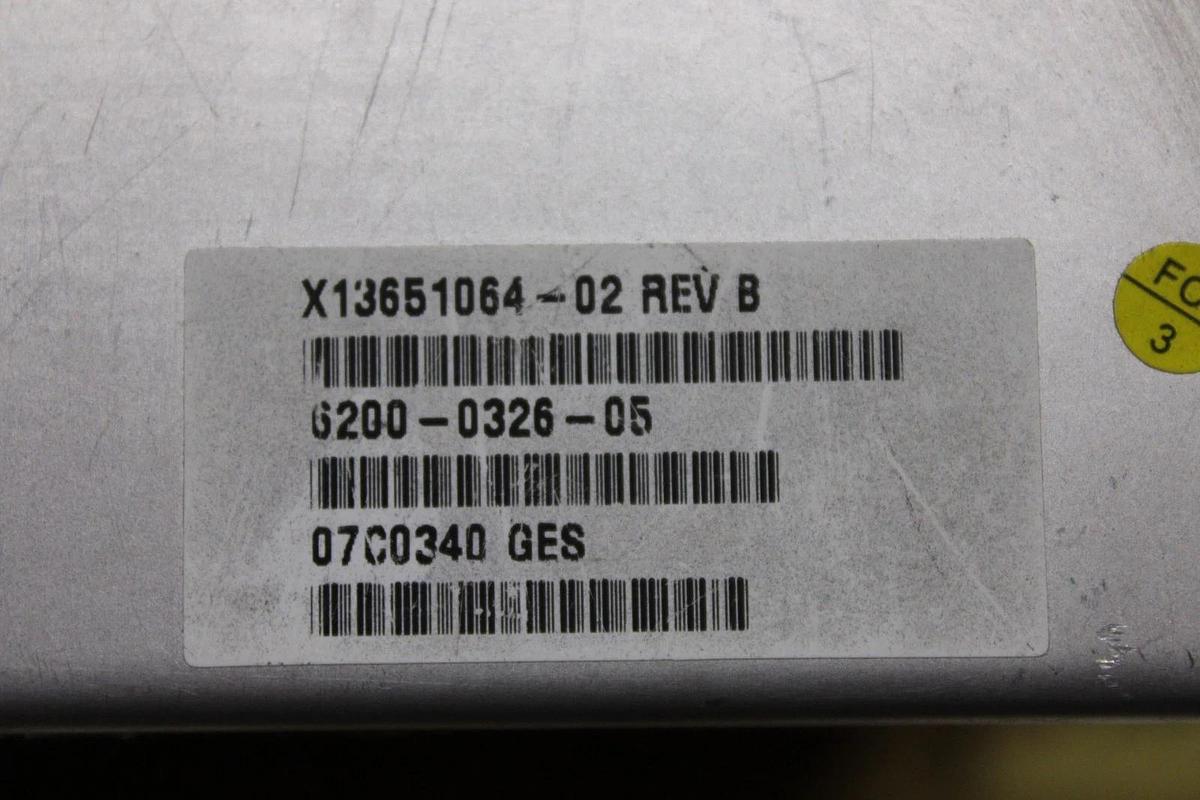 Used TRANE CHILLER MODULE X13651064-02 REV. B SOFTWARE: 6200-0326-05 **WARRANTY**