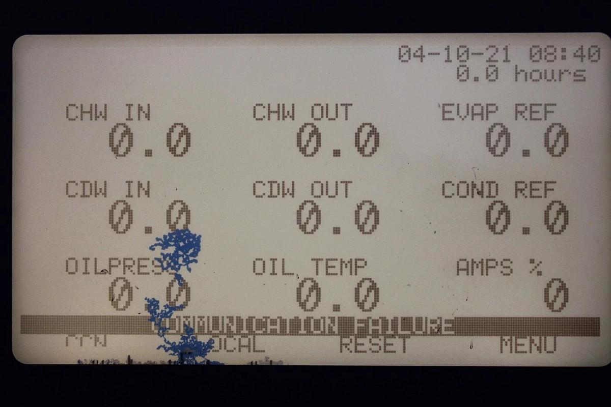 Used CARRIER COMFORT NETWORK LID2 DISPLAY INTERFACE CES0130036-00 CEPL130230-01