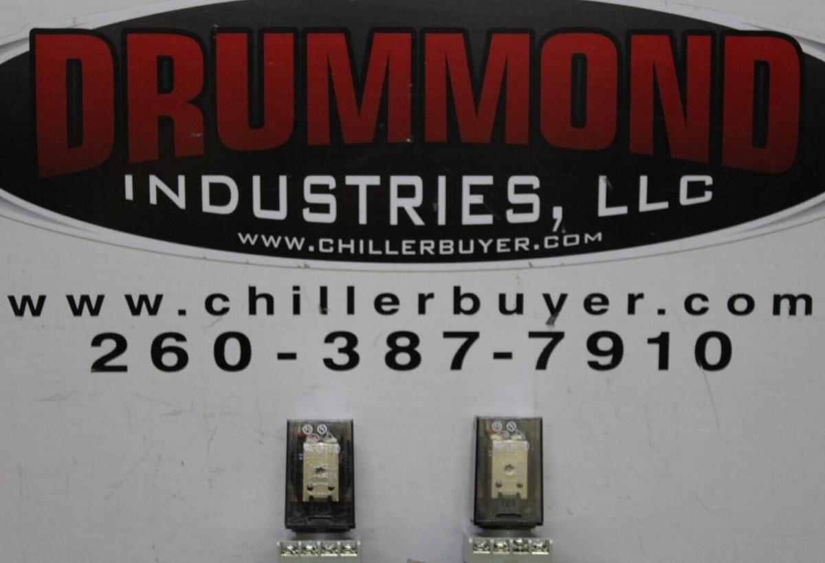 Used LOT OF 2 SCHRACK RELAY MR201024 115/240 VAC 10 AMP 50/60 HZ *WARRANTY*