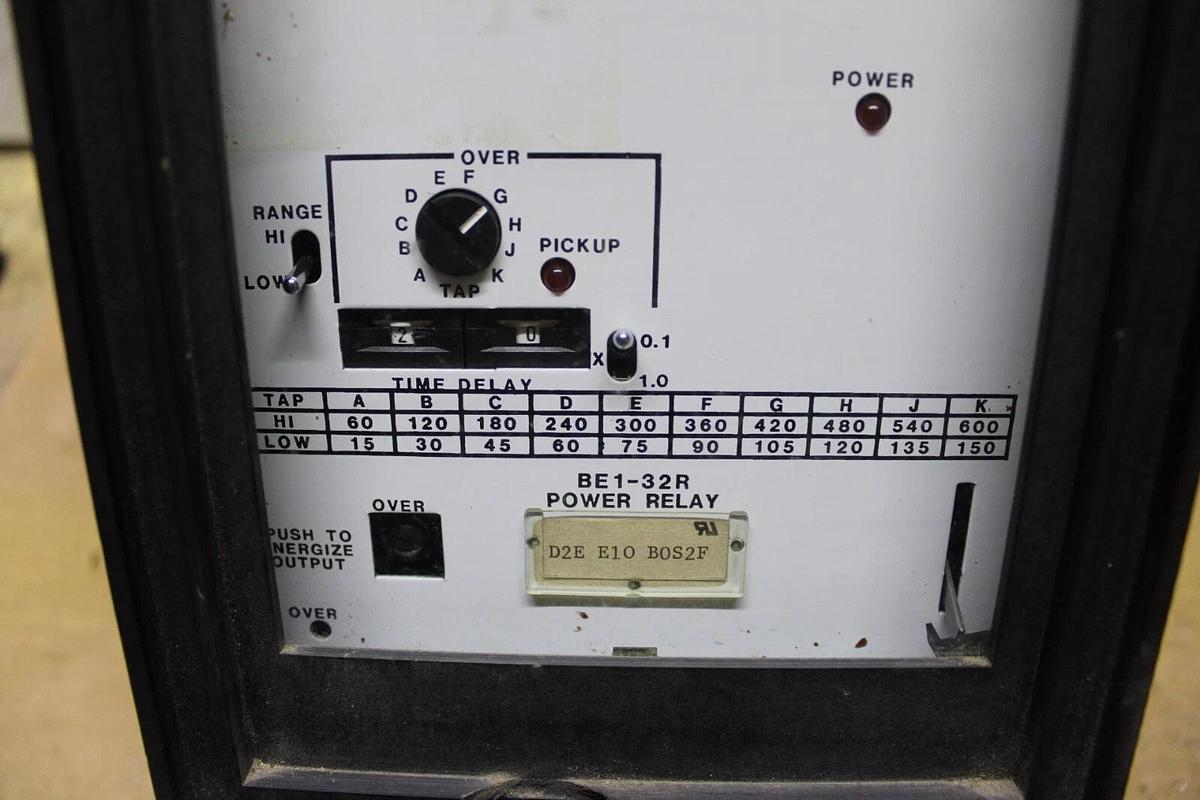 Used BASLER ELECTRIC POWER SOLID STATE PROTECTIVE RELAY BE1-32R **WARRANTY**