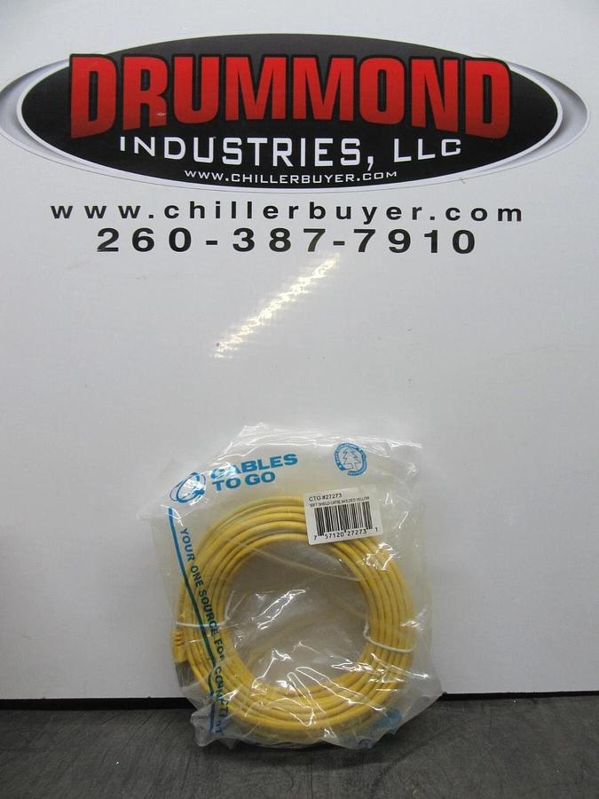50 FOOT STP CAT 5E ETHERNET PATCH CABLE RJ45 M/M CTG 27273