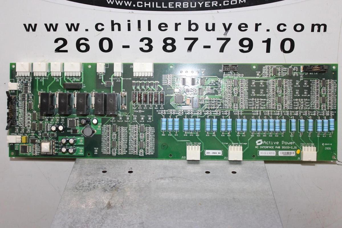 Used ACTIVE POWER AC INTERFACE PWB CIRCUIT BOARD 30103-2_01 30102-2 REV. B
