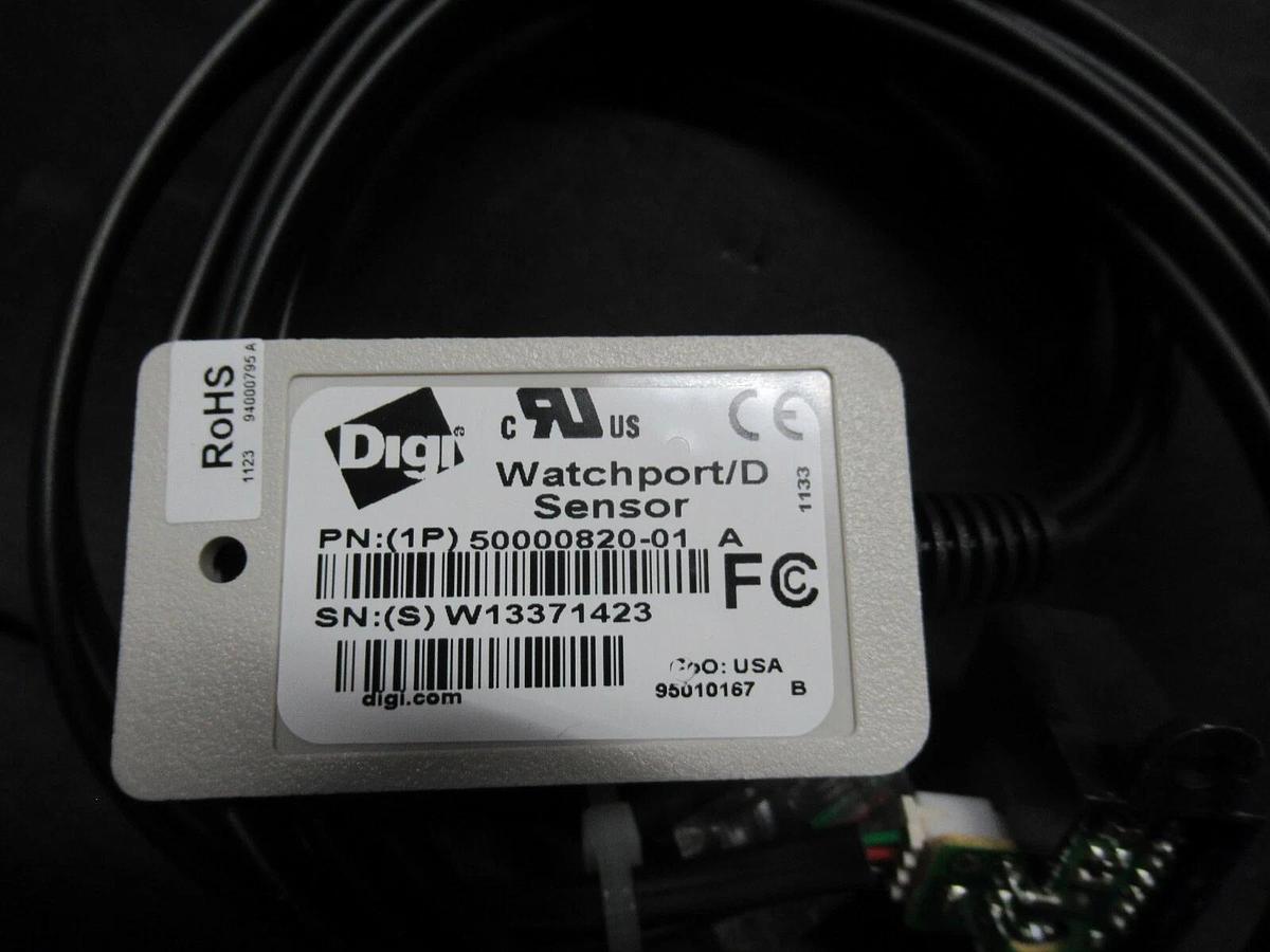 Used DIGI WATCHPORT SENSOR 50000820-01-A W/ SHARP PROXIMITY SENSOR 2Y0A02