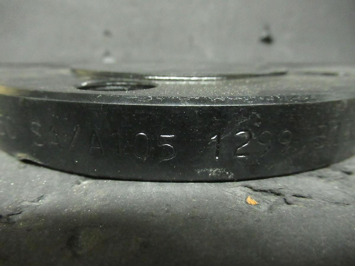 FLANGE 2 INCH BLANK 6 INCH OVERALL DIAMETER 4 BOLT 150 PSI
