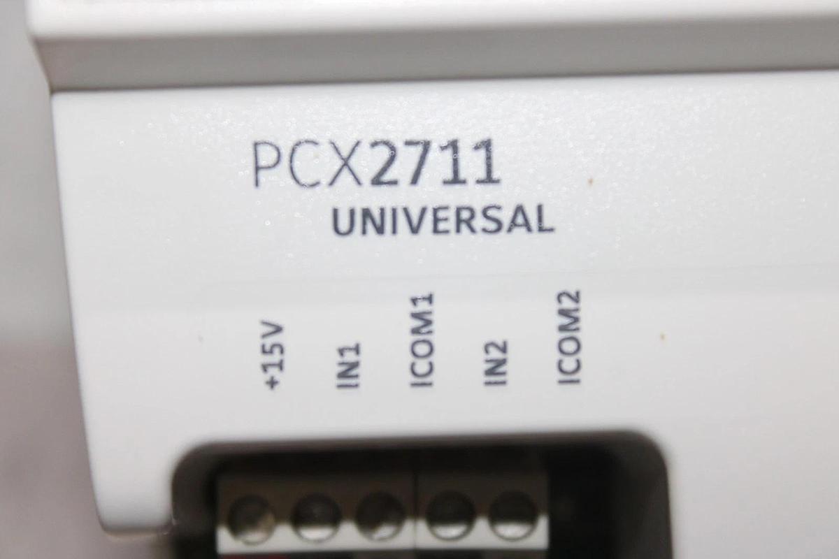 Used JOHNSON CONTROLS PCX UNIVERSAL CONTROLLER PCX2711 FX-PCX2711-0 REV. U PCG-5