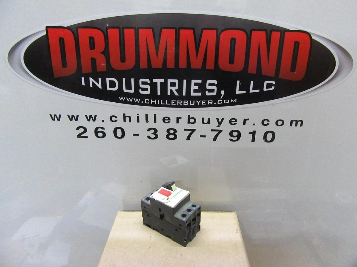 Used SCHNEIDER MANUAL MOTOR STARTER GV2ME08 2.5-4 AMP 600 VAC 3 HP **WARRANTY**