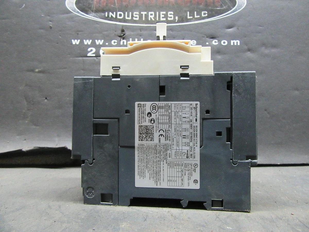 Used SCHNEIDER ELECTRIC GV3P40 MANUAL MOTOR CONTROL 30-40 AMP 30HP MOTOR STARTER