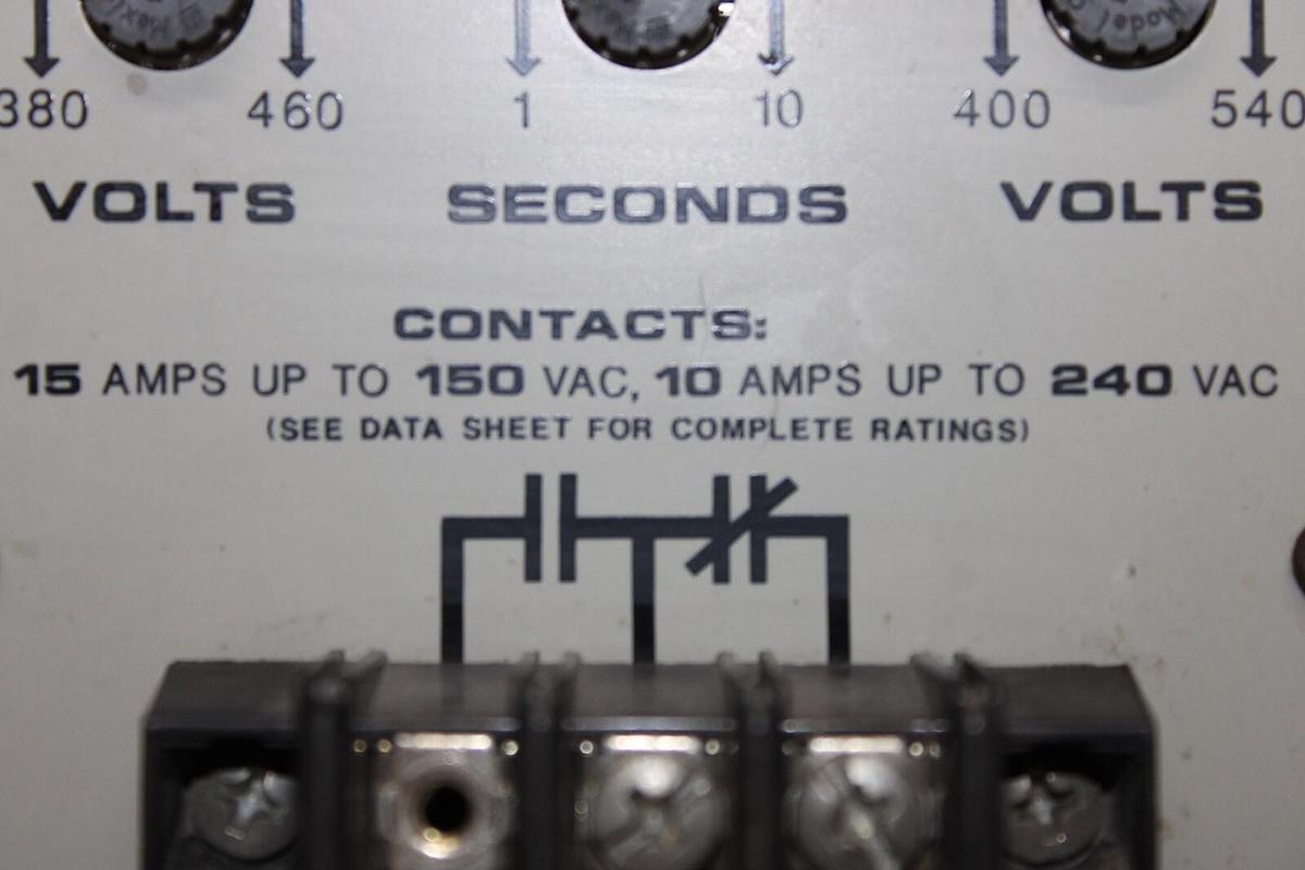 Used TIME MARK TIME DELAY 3-0 OVER/UNDER POWER MONITOR C269 15 AMP 240 VAC