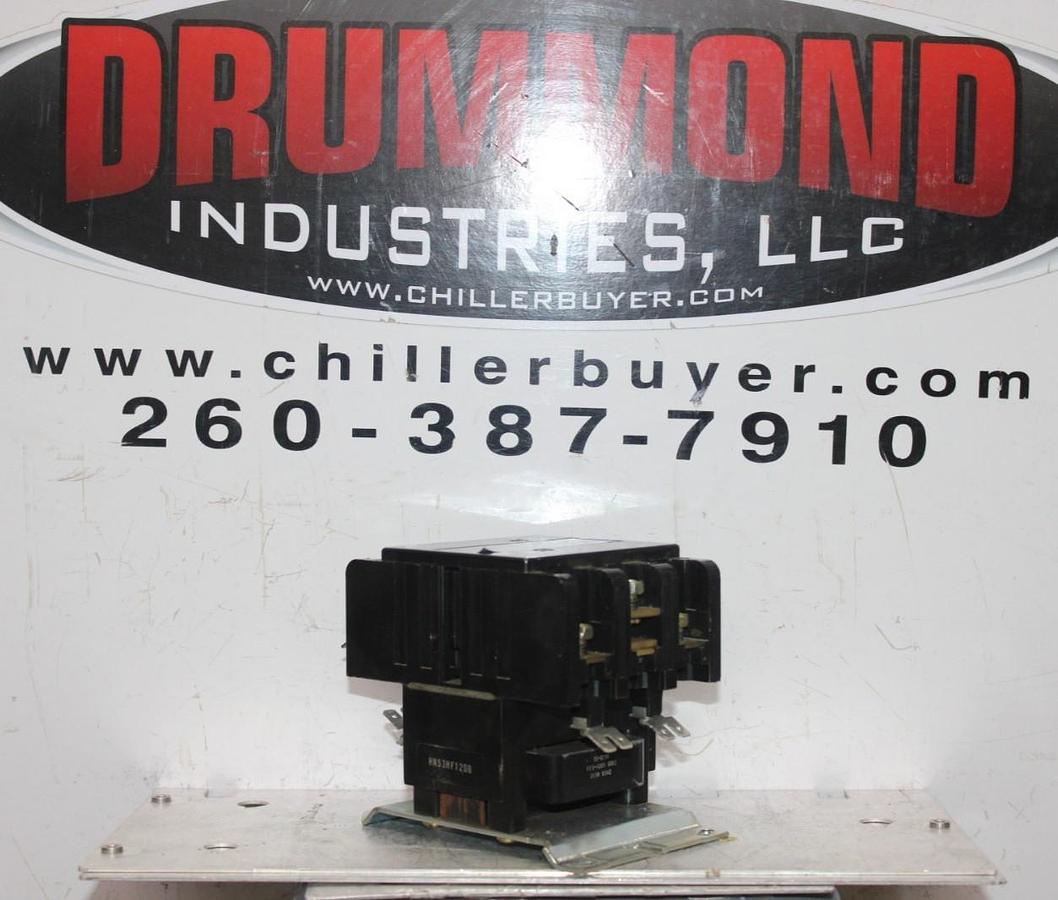 Used GENERAL ELECTRIC CONTACTOR CR153FB072CJA 60 AMP 600 VAC 3-PHASE 3-POLE