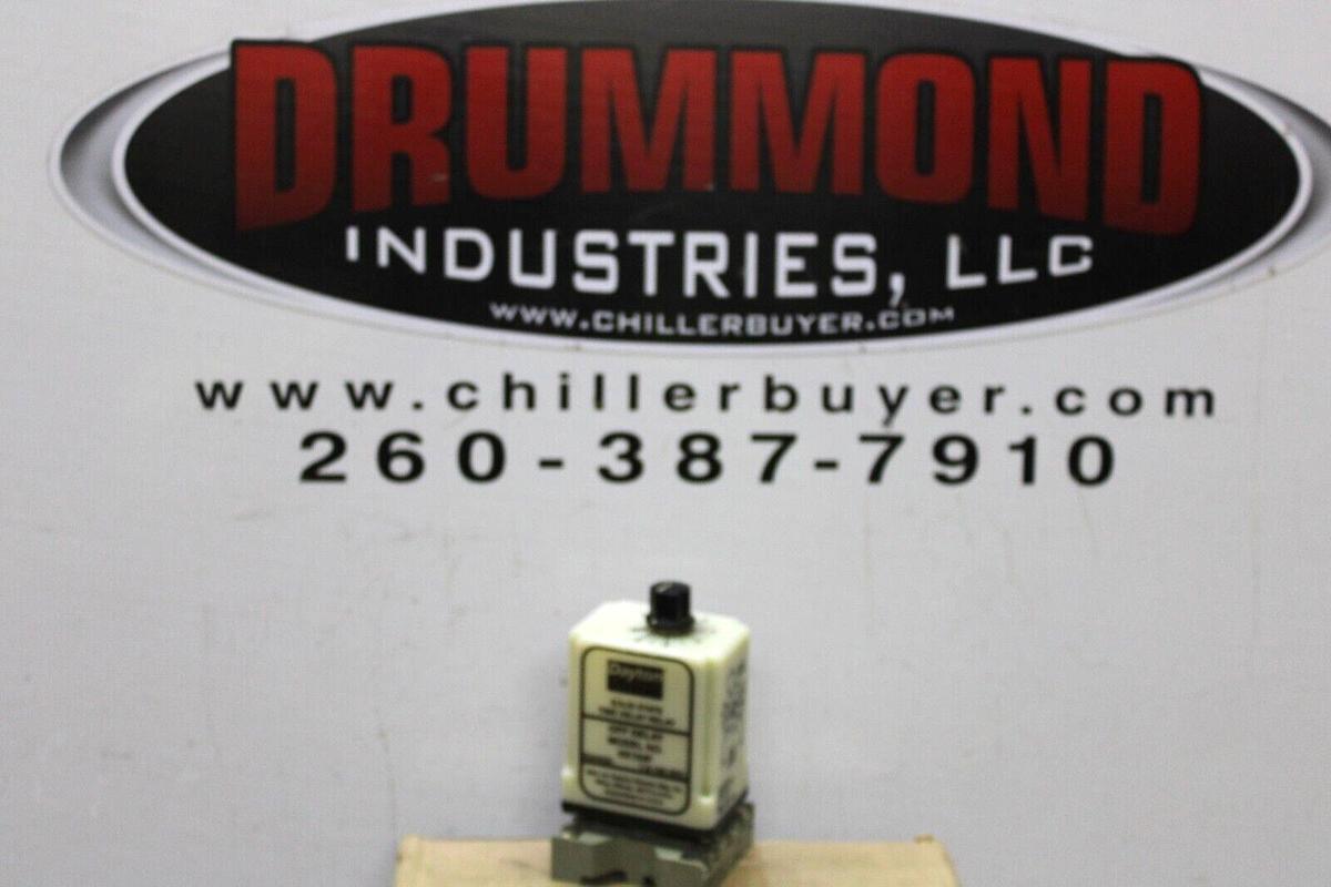 Used DAYTON TIME DELAY RELAY 6X154F 120 VAC 10 AMP 1.8-180 SECOND *WARRANTY INCLUDED*